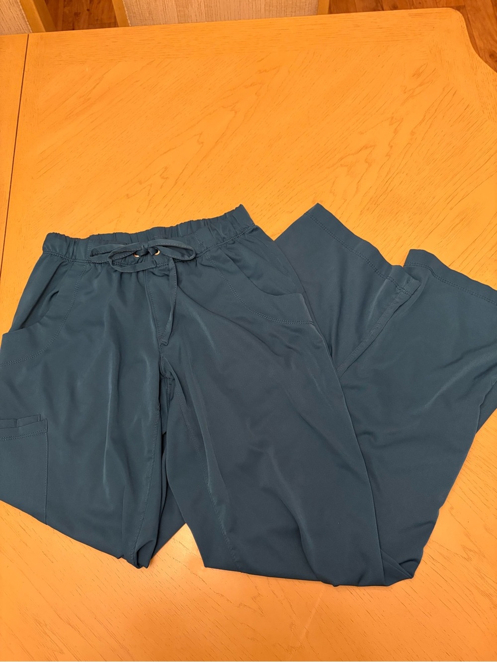 Healing Hands Women's Teal Boot Cut Scrub Pants
